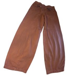 Free People We The Free barrel pants golden brown  size 28